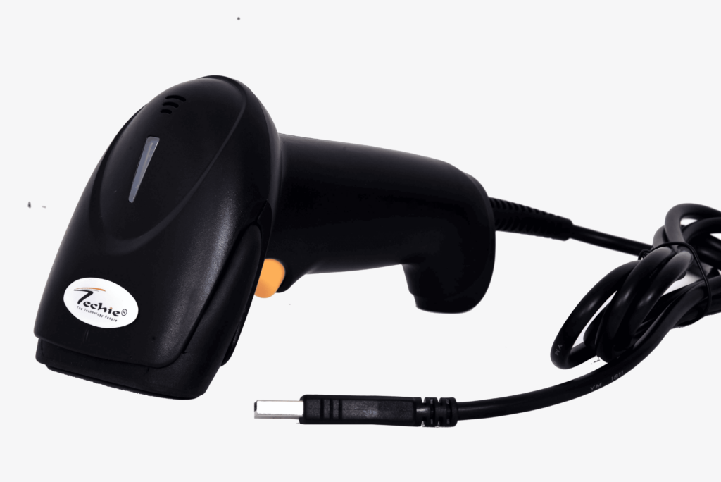 Techie light weight Laser 1D USB wired barcode