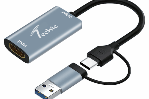 Techie Type-C/USB-A 4K HDMI Video Capture