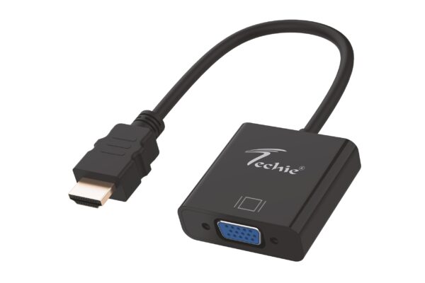 Techie HDMI to VGA Converter – 1080P Full