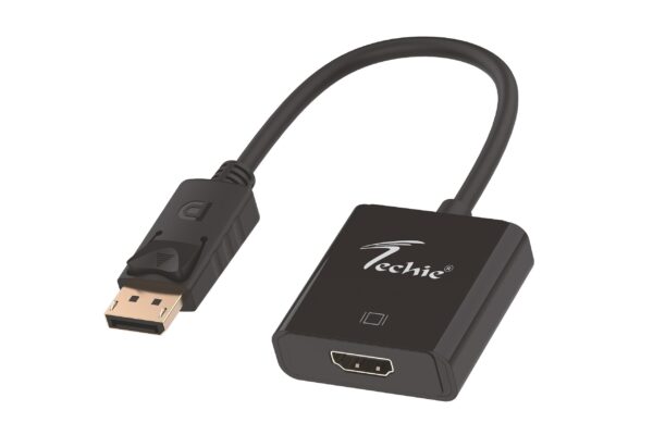 Techie DisplayPort to 4K HDMI Converter