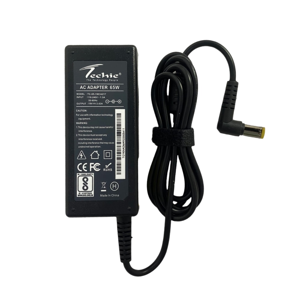 Techie Compatible Acer 65W Laptop Charger for Aspire