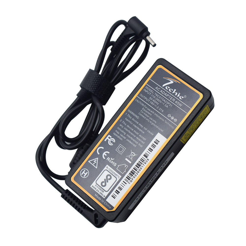 Techie 45W Laptop Charger for Acer Aspire 3 A314, A315