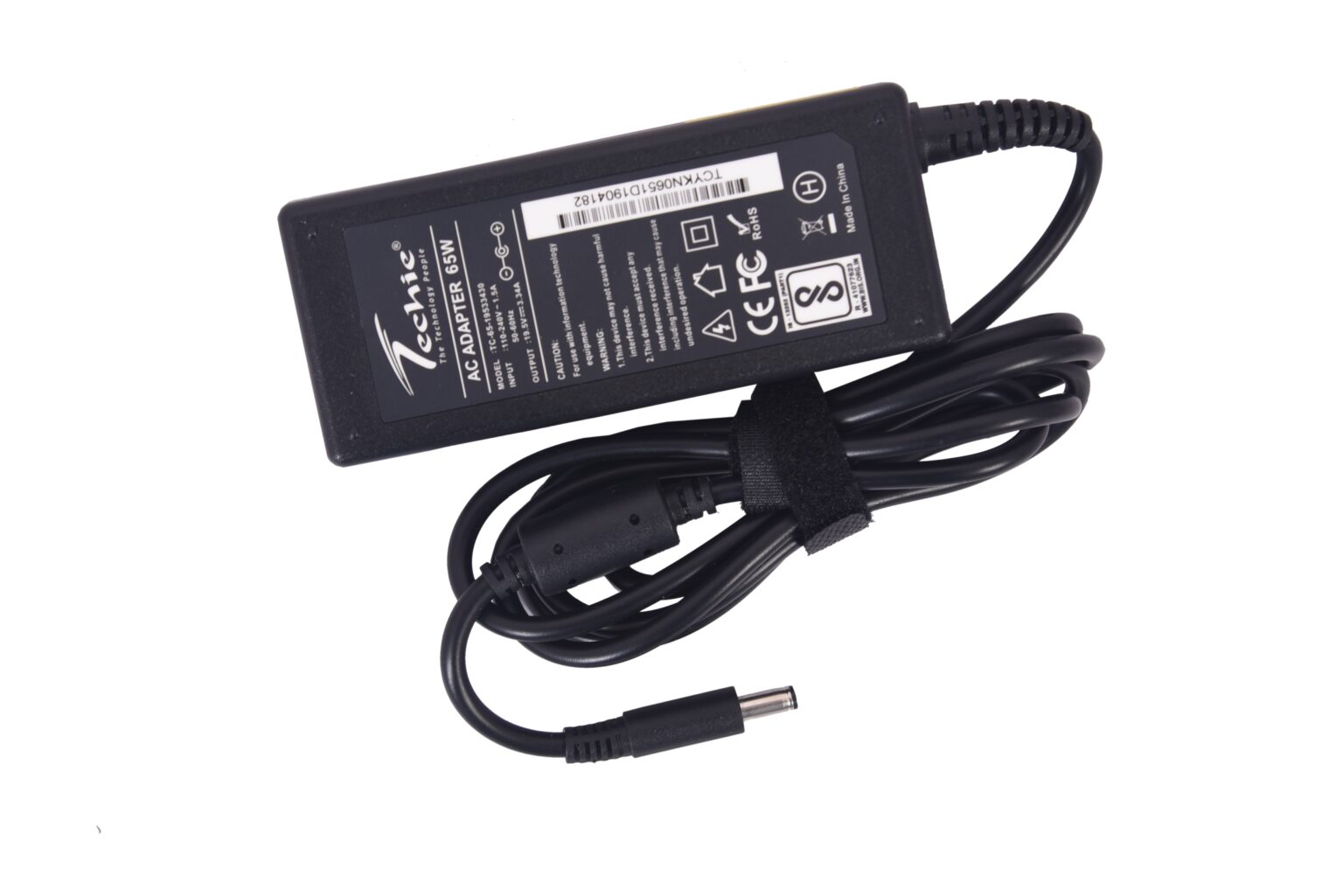 Techie Compatible Dell 65W Laptop Charger for Inspiron 15