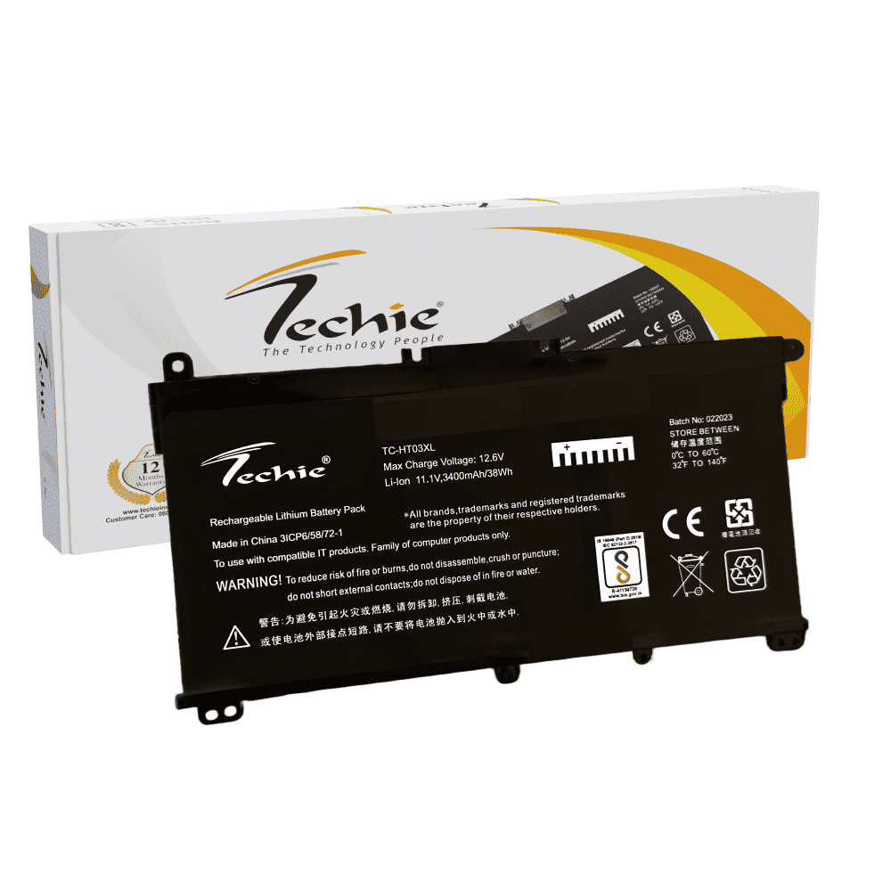 Techie Laptop Battery for HP HT03XL – 3400mAh 3-Cell