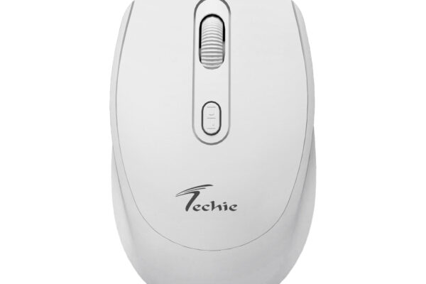 Techie Cloud White Wireless Mouse |