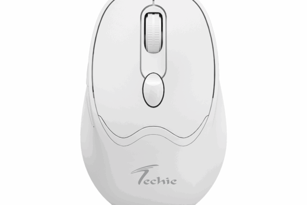 Techie Ease White Wireless Mouse | 2x