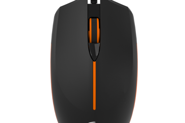Techie Edge Wired Mouse Black | 4D