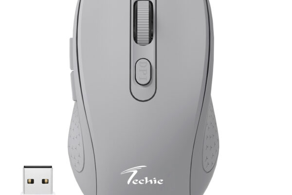 Techie Impulse Grey Wireless Rechargeable